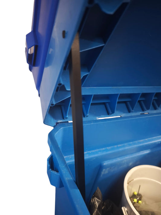 Bras à clipser pour couvercle de caisse