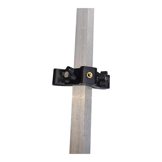 Support coulissant triple face pour fixation accessoire sur piquet Surfcasting