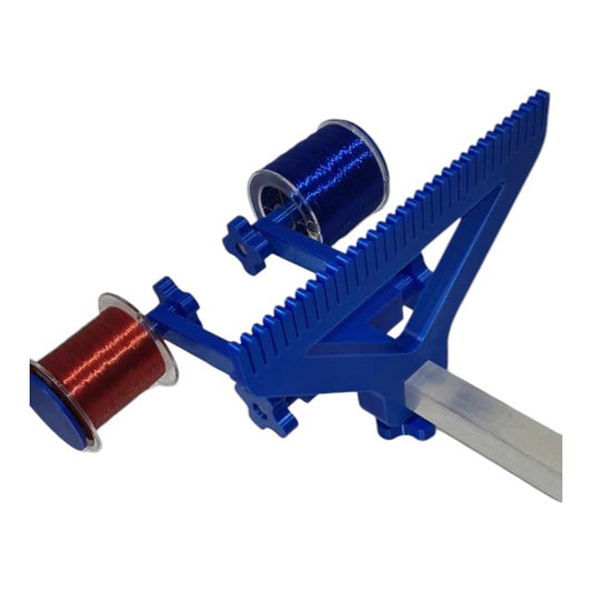 Support dérouleur double bobine de nylon réglable