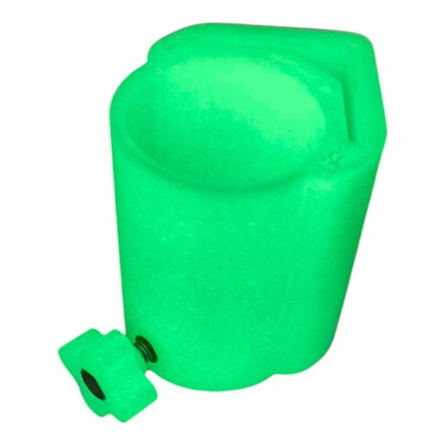 Godet porte canne compatible tout piquet alu (bridage avant)