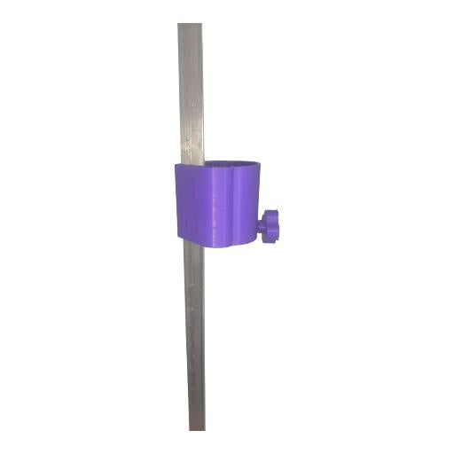 Godet porte canne compatible tout piquet alu (bridage avant)