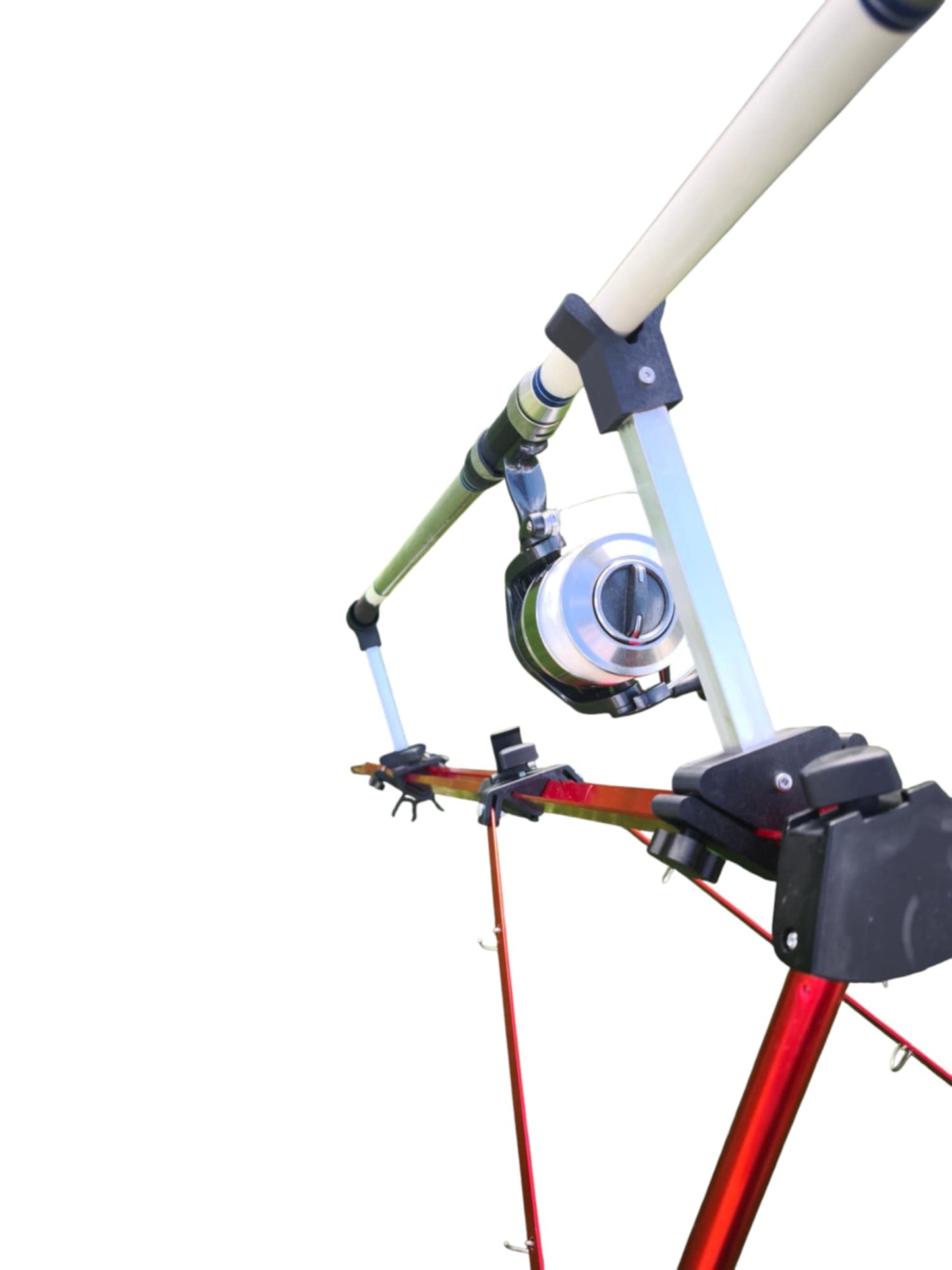 Support central de canne universel pour trépied surfcasting