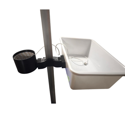 Combo flashbox avec bac et support