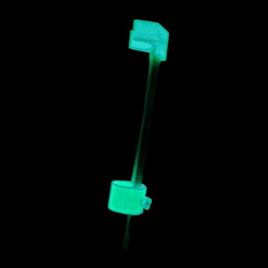 Kit supports canne  100% phopshorescent compatible tous piquet Surfcasting