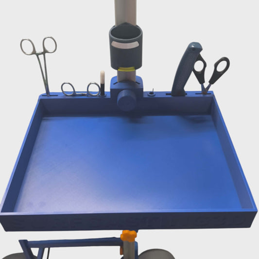 Plateau rigide avec porte outils