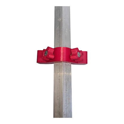 Support coulissant double face pour fixation accessoire sur piquet Surfcasting
