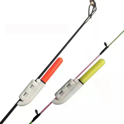 Lot de 10 bâtons lumineux électroniques à clipser pour canne à pêche