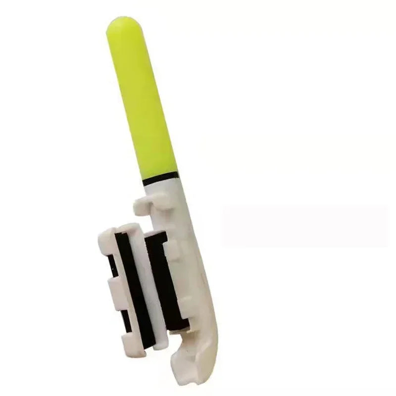 Lot de 10 bâtons lumineux électroniques à clipser pour canne à pêche
