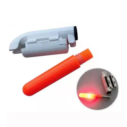 Lot de 10 bâtons lumineux électroniques à clipser pour canne à pêche