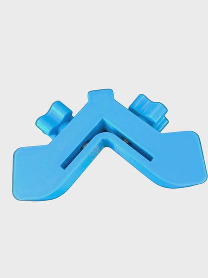 Support coulissant triple face pour fixation accessoire sur piquet Surfcasting