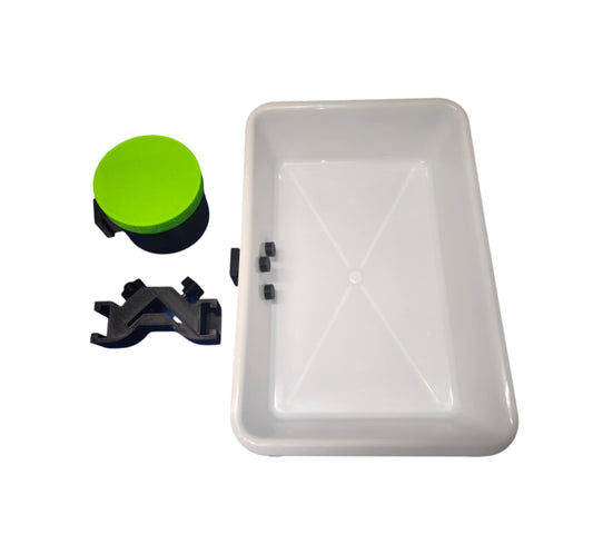 Combo flashbox avec bac et support
